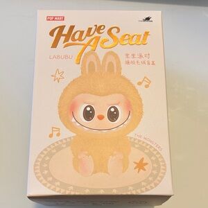 Authentic New Blind Box Pop Mart Labubu 'Have A Seat' Collectible Box